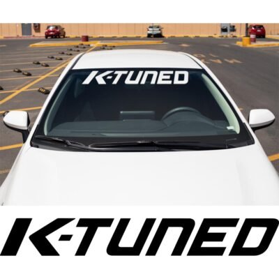 K Tuned Windshield Banner