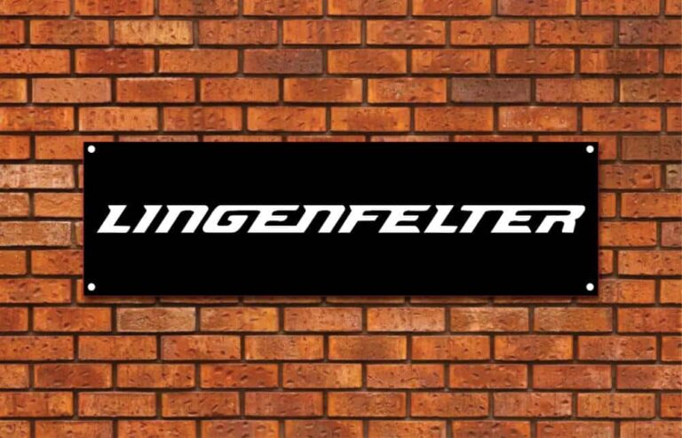 Lingenfelter Garage Banner
