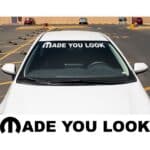 Mopar Made You Look Windshield Banner