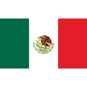 Mexican Flag Decal