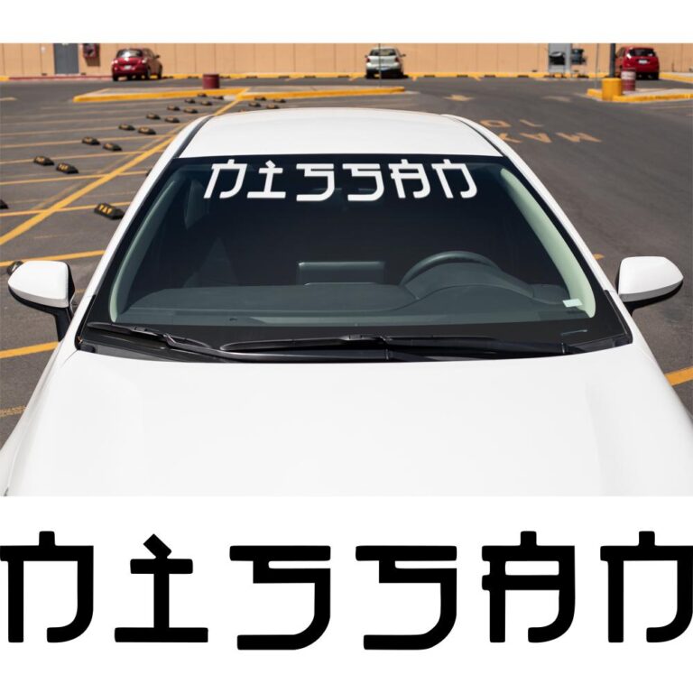 Nissan Chinese Windshield Banner