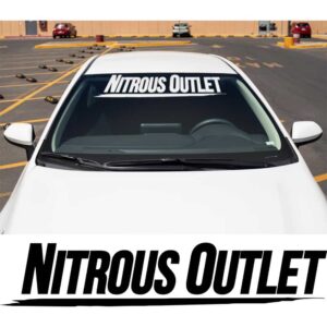 Nitrous Outlet Windshield Banner