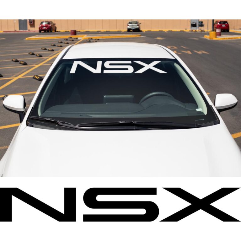 Acura NSX Windshield Banner