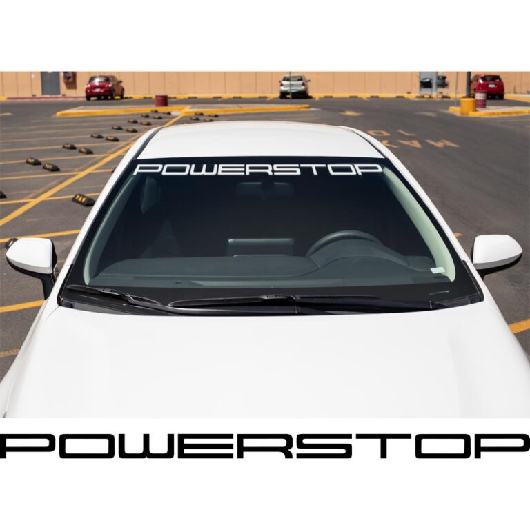 Powerstop Windshield Banner