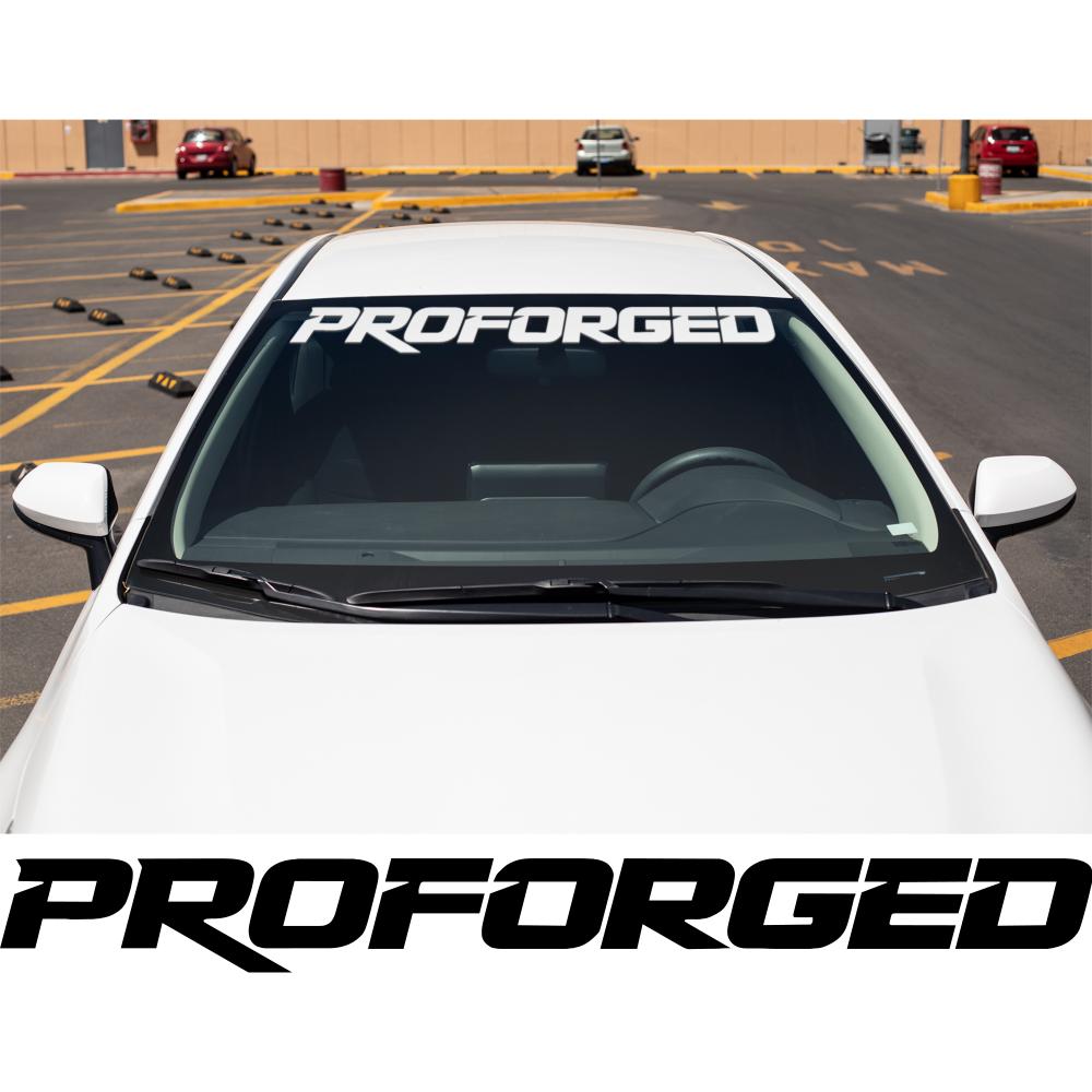 Proforged Windshield Banner