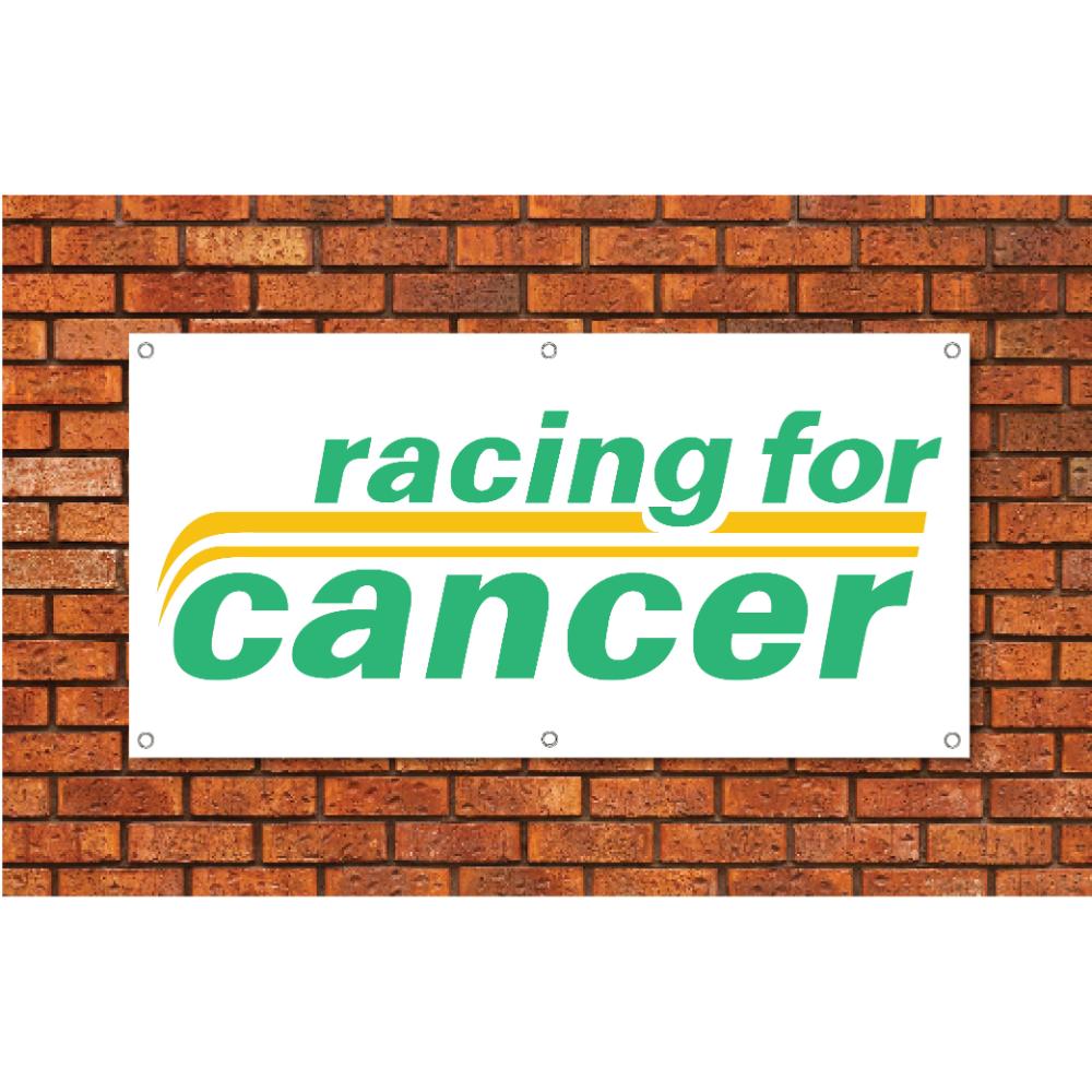 Racing For Cancer Garage Banner