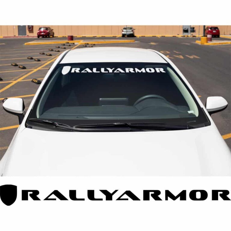 Rally Armor Windshield Banner
