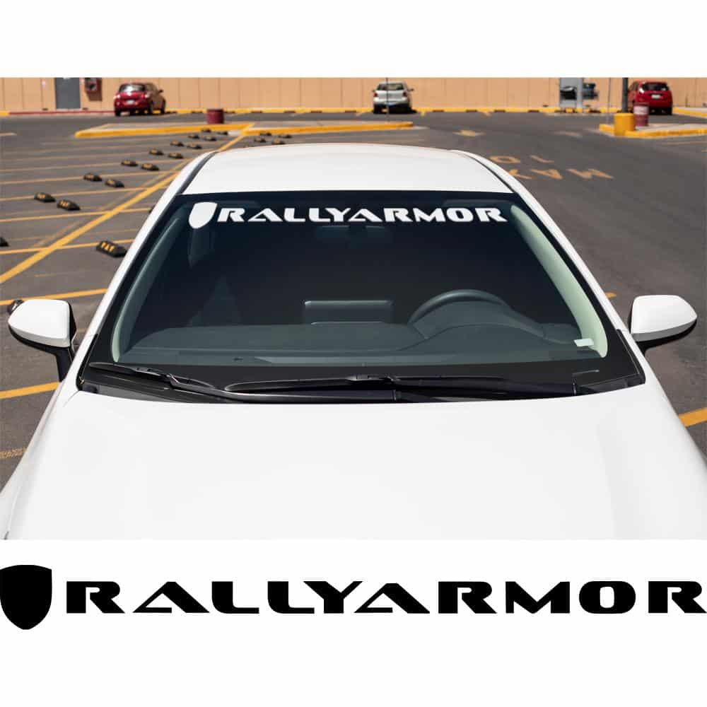 Rally Armor Windshield Banner