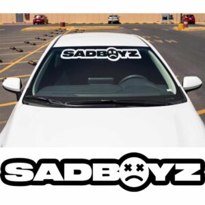 SadBoyz Windshield Banner