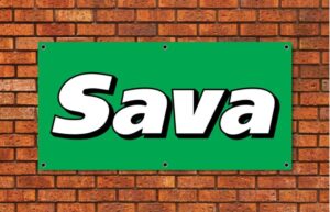 Sava Tires Garage Banner
