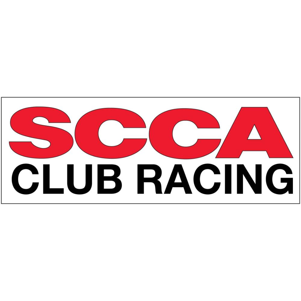 SCCA Club Racing Decal