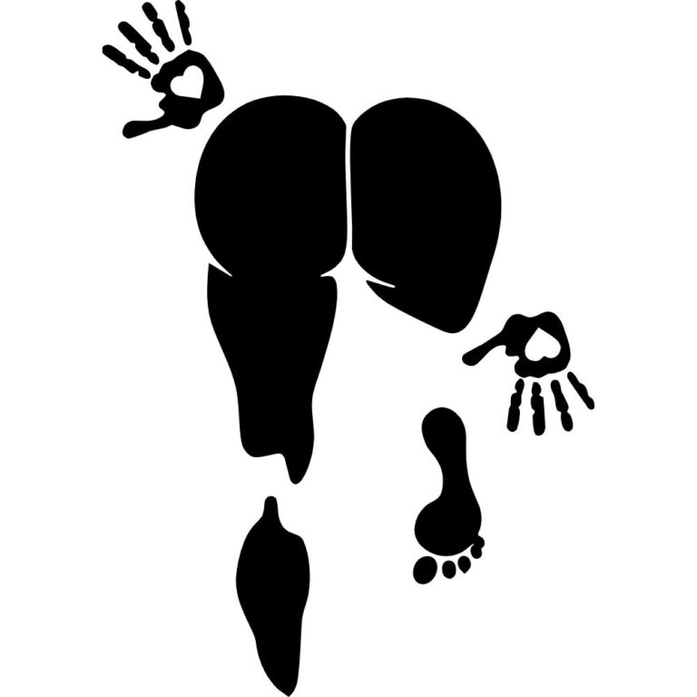 Sexy Girl Butt Decal