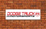 Dodge Truck Motorsports Garage Banner