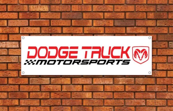 Dodge Truck Motorsports Garage Banner