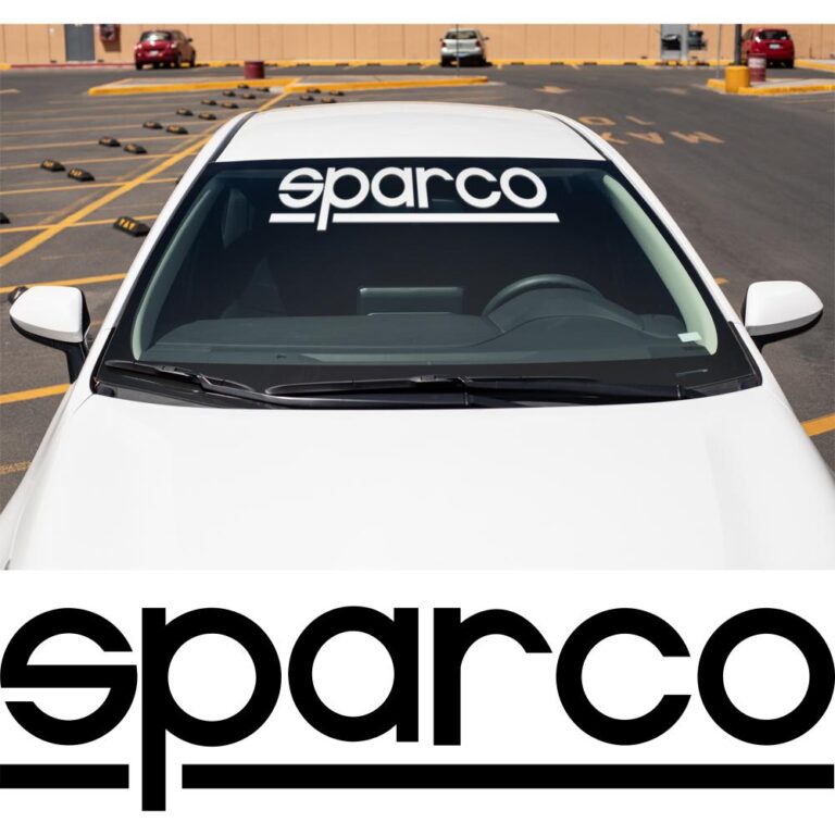 Sparco Windshield Banner