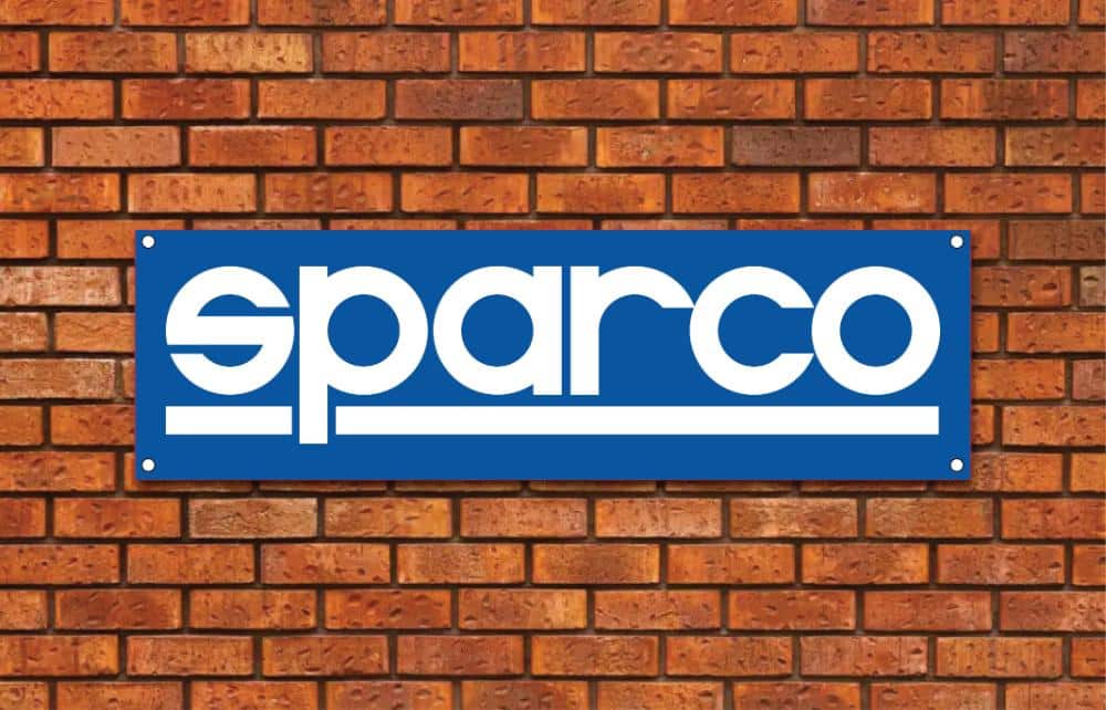 Sparco Garage Banner
