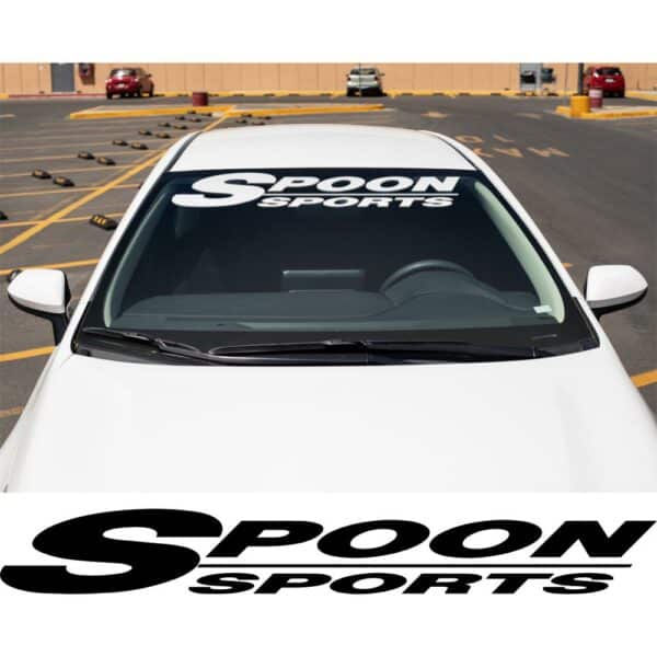 Spoon Sports Windshield Banner