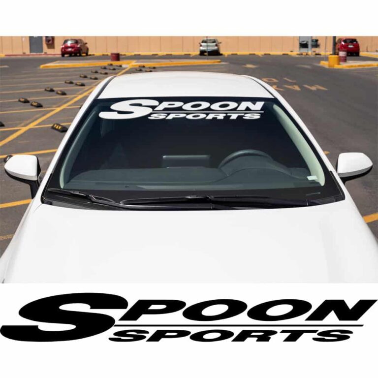 Spoon Sports Windshield Banner