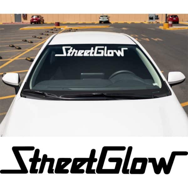Street Glow Windshield Banner