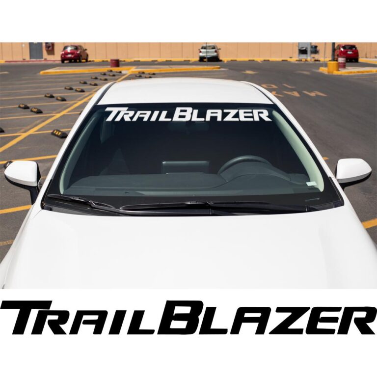 Chevy TrailBlazer Windshield Banner