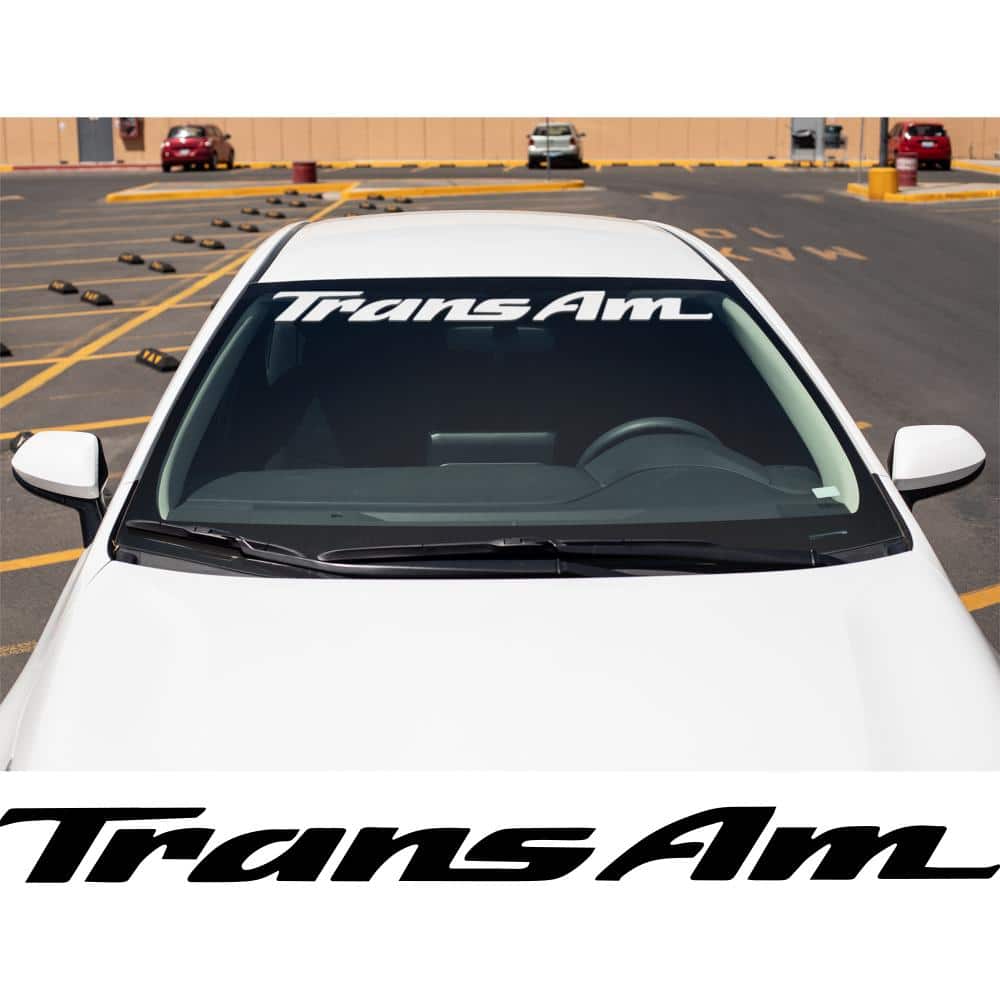 Pontiac Trans Am Windshield Banner