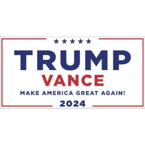 Trump Vance 2024 Decal