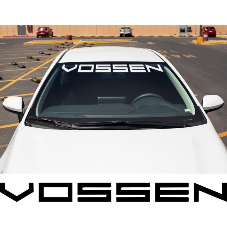 Vossen Windshield Banner