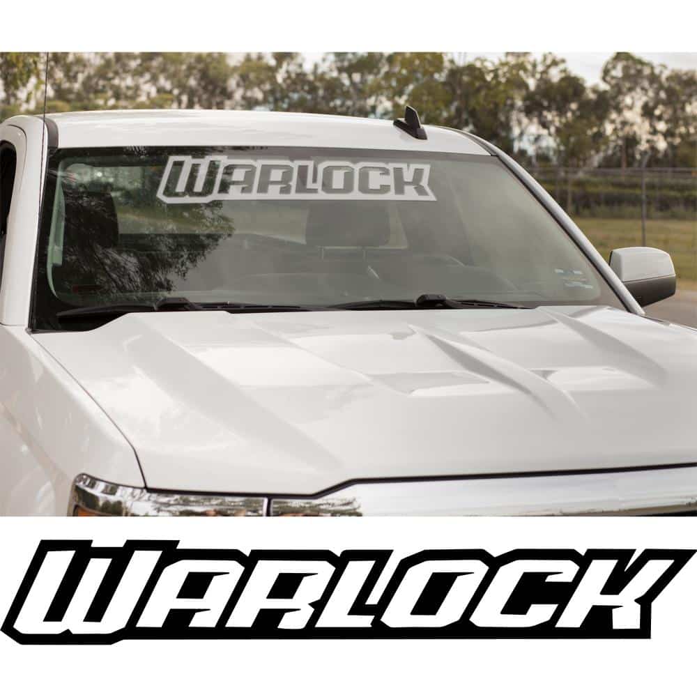 RAM Warlock Windshield Banner