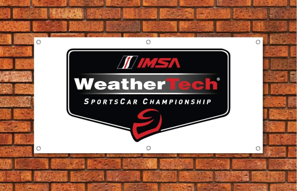 IMSA WeatherTech SportsCar Championship Garage Banner