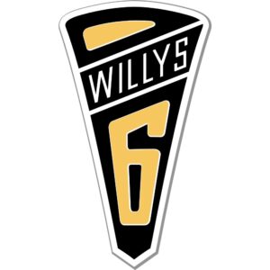 Jeep Willys 6 Decal