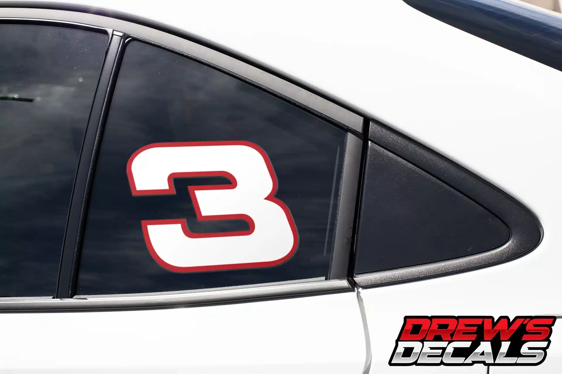 Dale Earnhardt 3 Decal