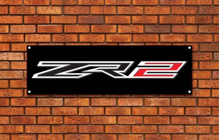 Chevy ZR2 Garage Banner
