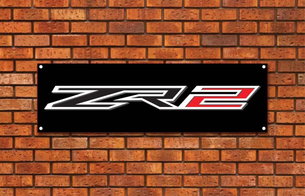 Chevy ZR2 Garage Banner
