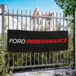 Ford Performance Garage Banner