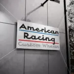 American Racing Custom Wheels Garage Banner
