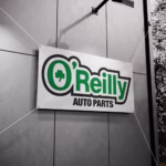 O'Reilly Auto Parts Garage Banner