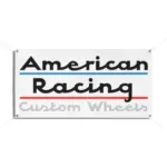American Racing Custom Wheels Garage Banner