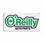 O'Reilly Auto Parts Garage Banner