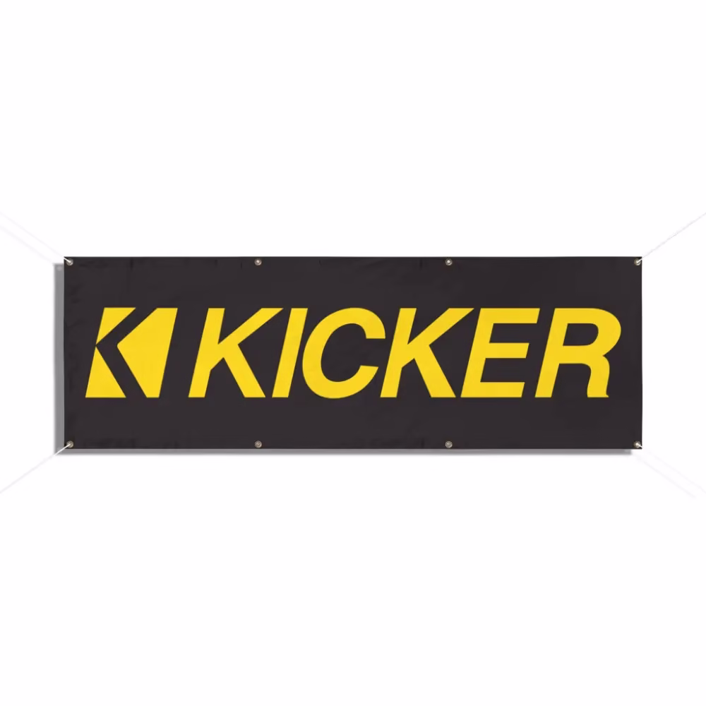 Kicker Audio Garage Banner
