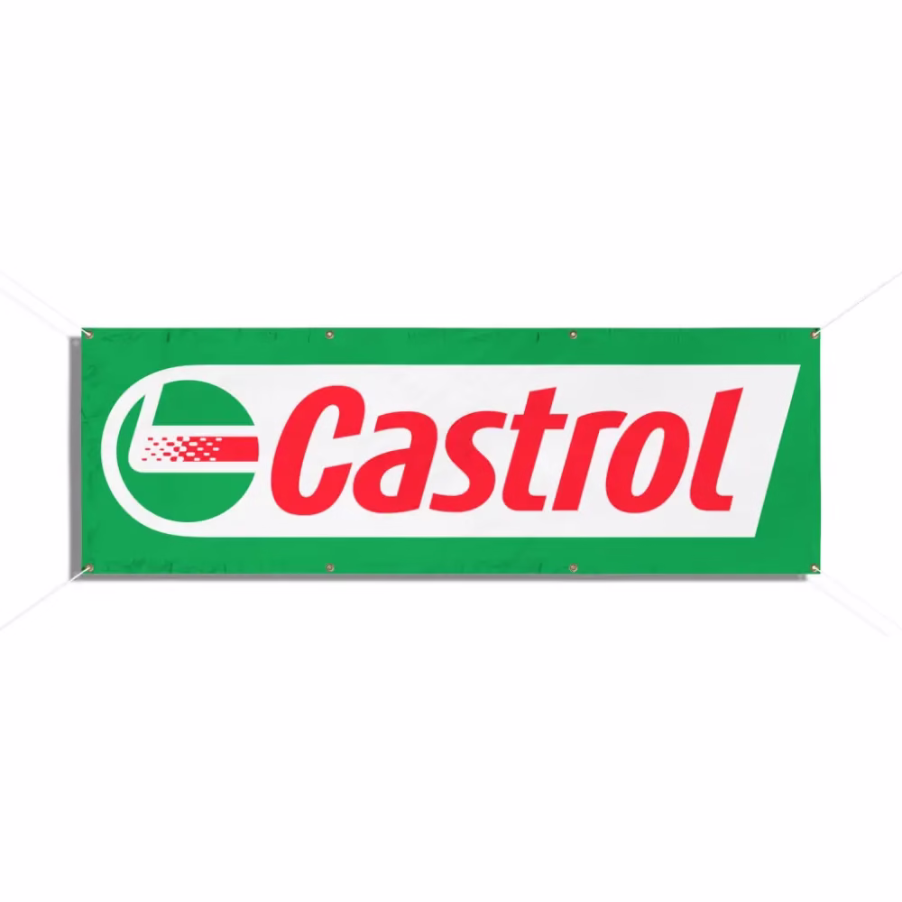 Castrol Garage Banner