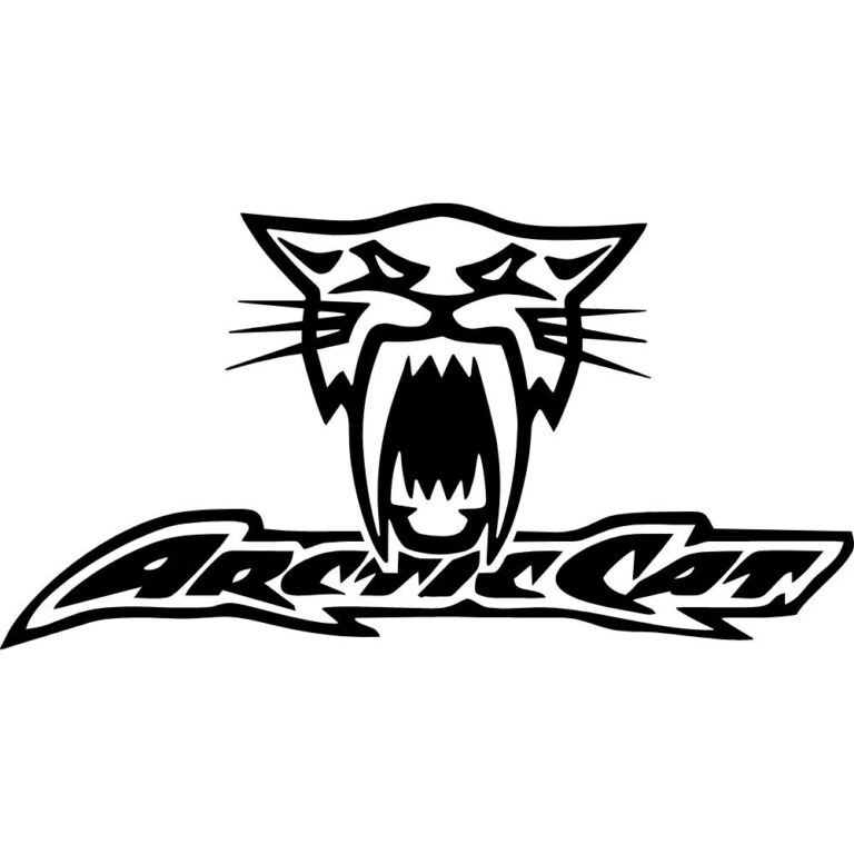 Arctic Cat Head Logo Decal