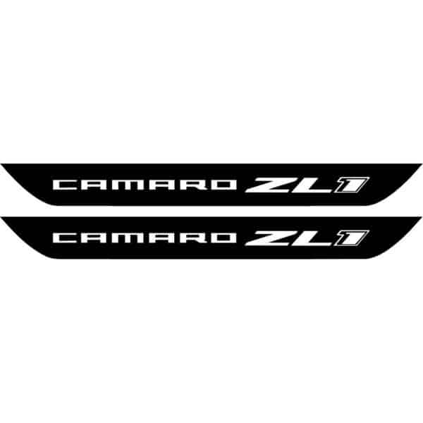 Camaro ZL1 Door Sill Decals