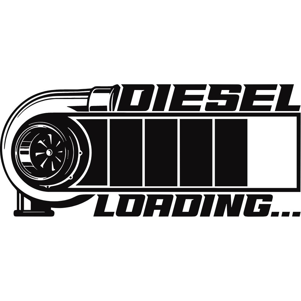 Diesel Loading Decal