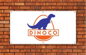 Dinoco Garage Banner