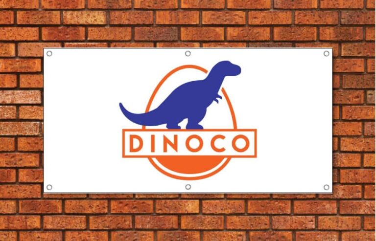 Dinoco Garage Banner