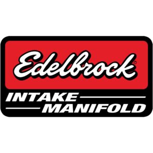 Edelbrock Intake Manifold Decal