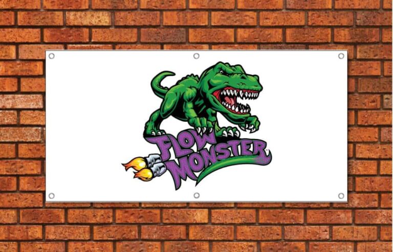 Flow Monster Garage Banner