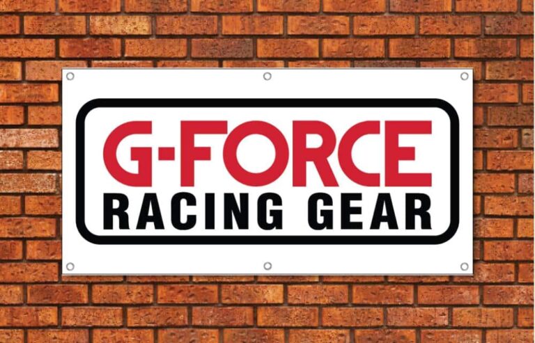 G Force Racing Gear Garage Banner