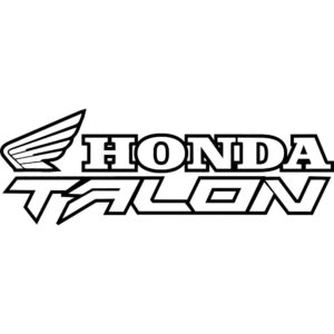 Honda Talon Outline Decal