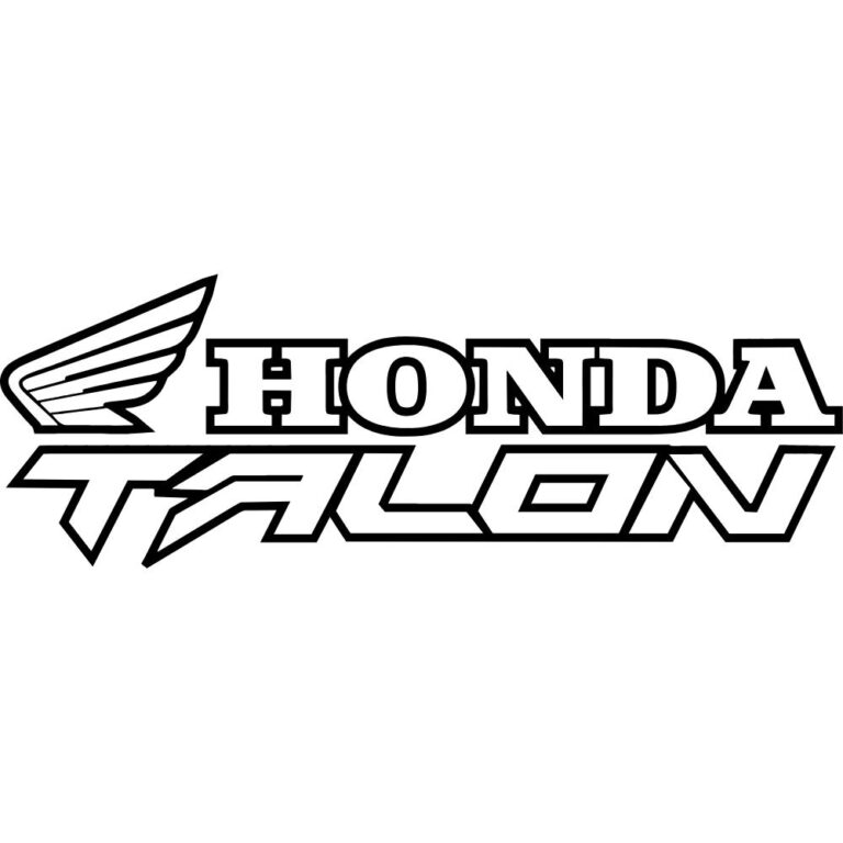 Honda Talon Outline Decal